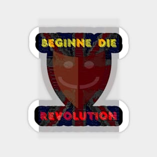 Beginne Die Revolution Sticker